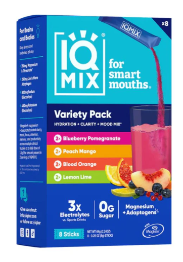IQ Mix Electrolytes Variety Pack Sample Box